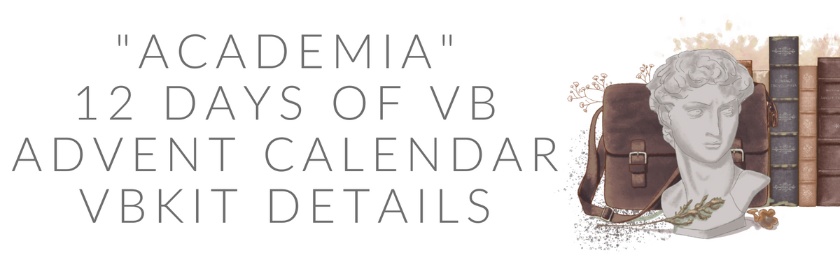 "Academia" 12 Days of VB Advent Calendar VBKit Details