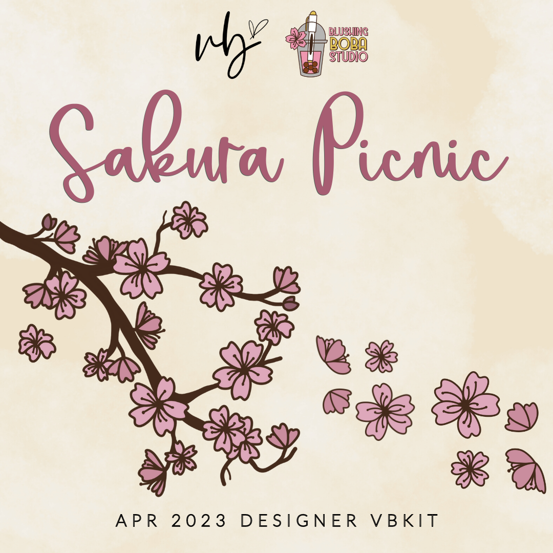 Villabeautifful "Sakura Picnic" Designer Collab VBKit