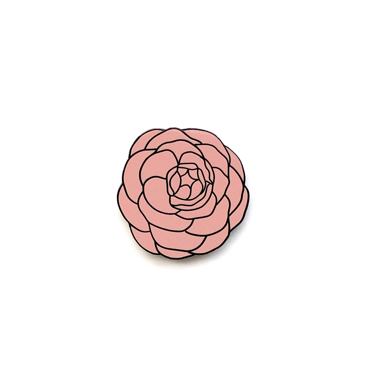 Camellia Flower Enamel Magnetic Charm