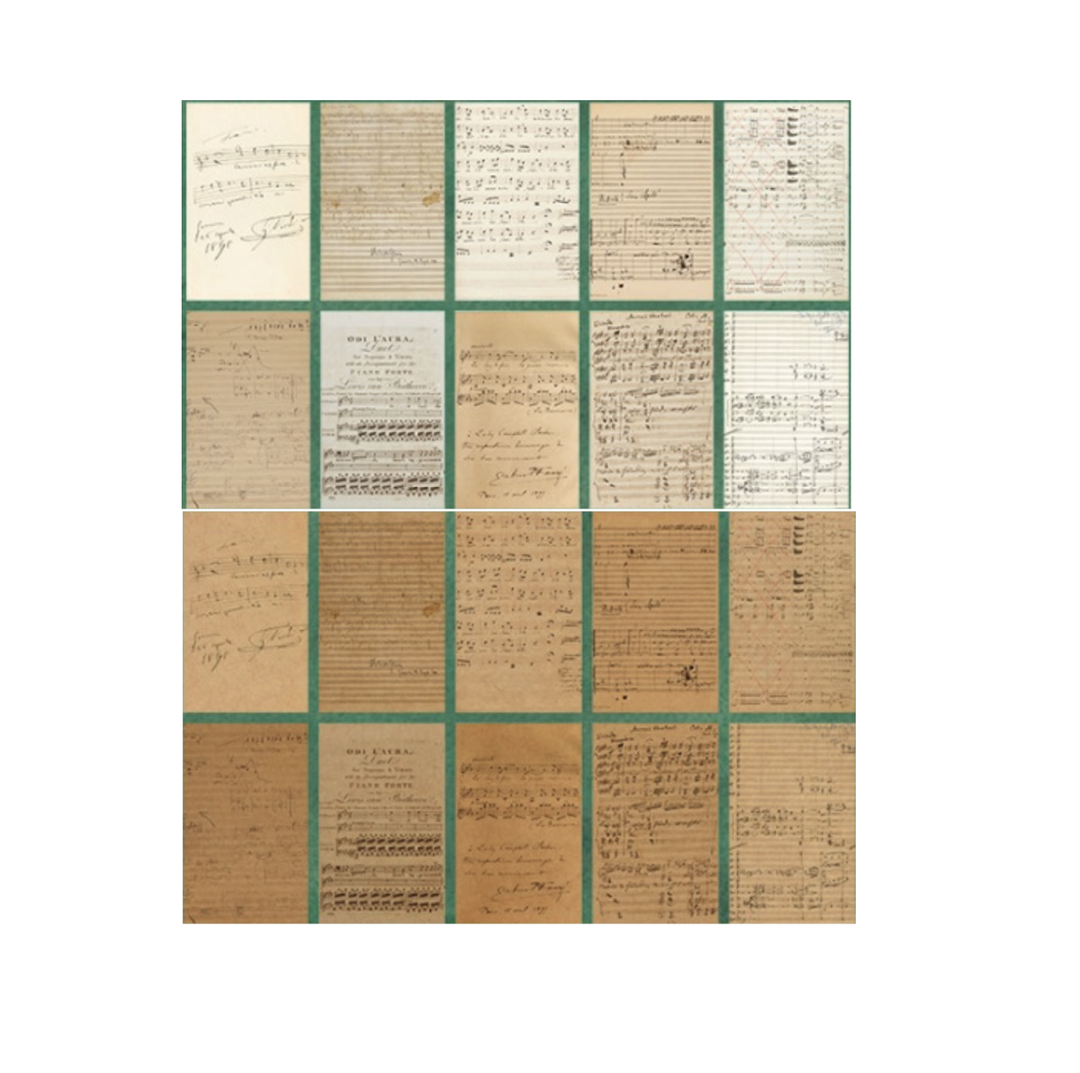Journal Paper Pack | Beethoven's Manuscripts