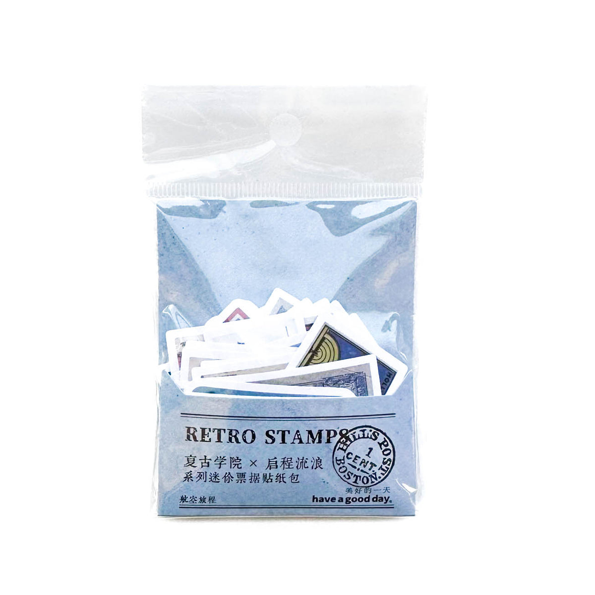 Journal Sticker Pack | Blue Ticket Stamps