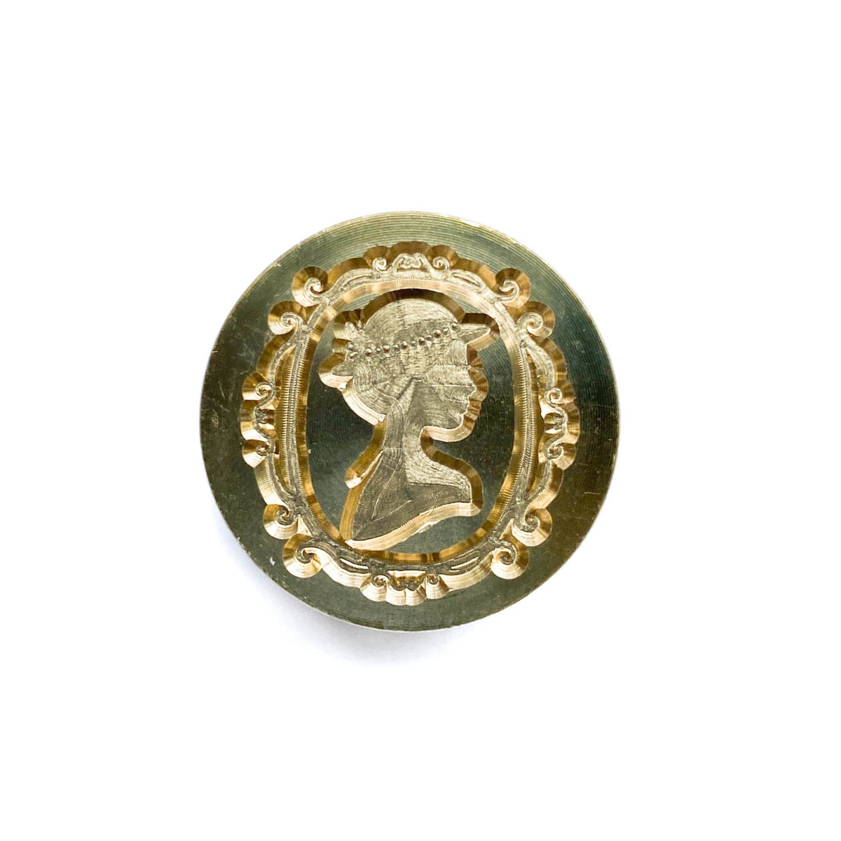 Wax Seal Stamp | Hatted Lady Cameo