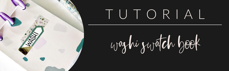 VB Tutorial: Washi Swatch Book