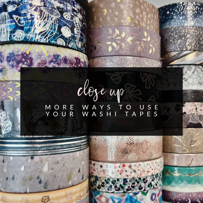 More Ways to Use Your Washi Tapes
