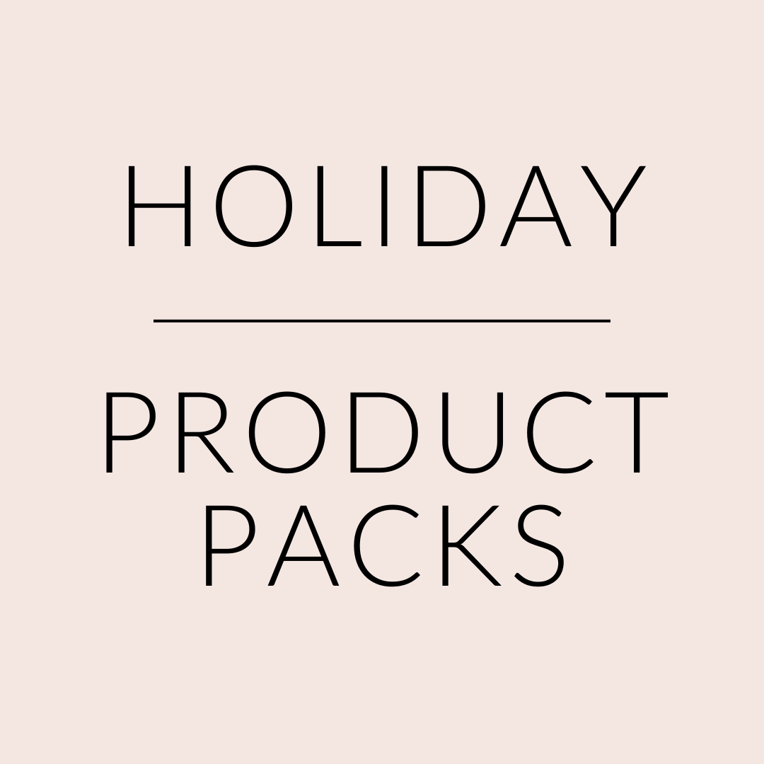 HOLIDAY | PRODUCT PACKS