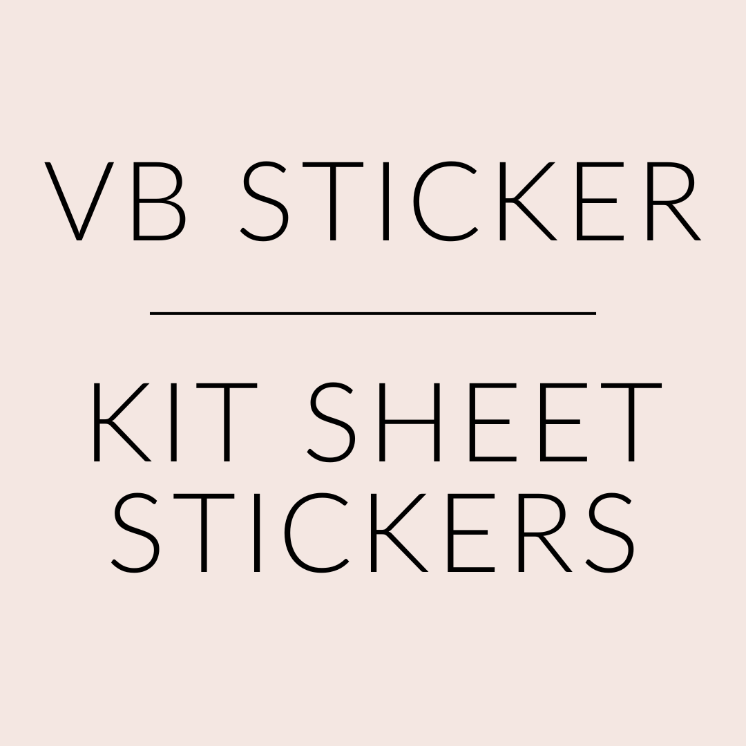 VB STICKER | KIT SHEETS