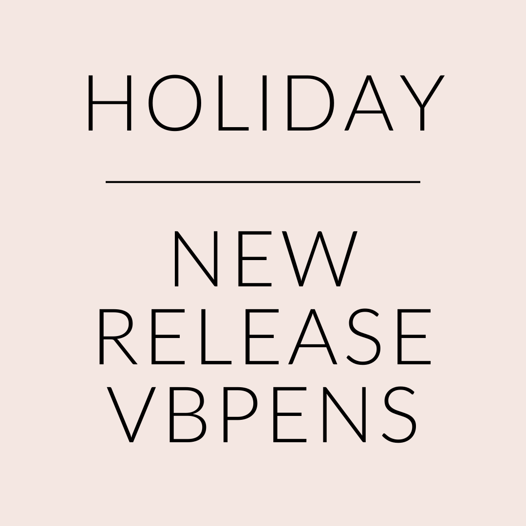 HOLIDAY | NEW RELEASE VBPENS