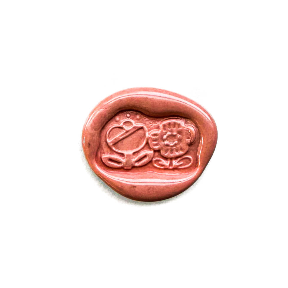 Wax Seal Stamp | Flower Duo 3D
