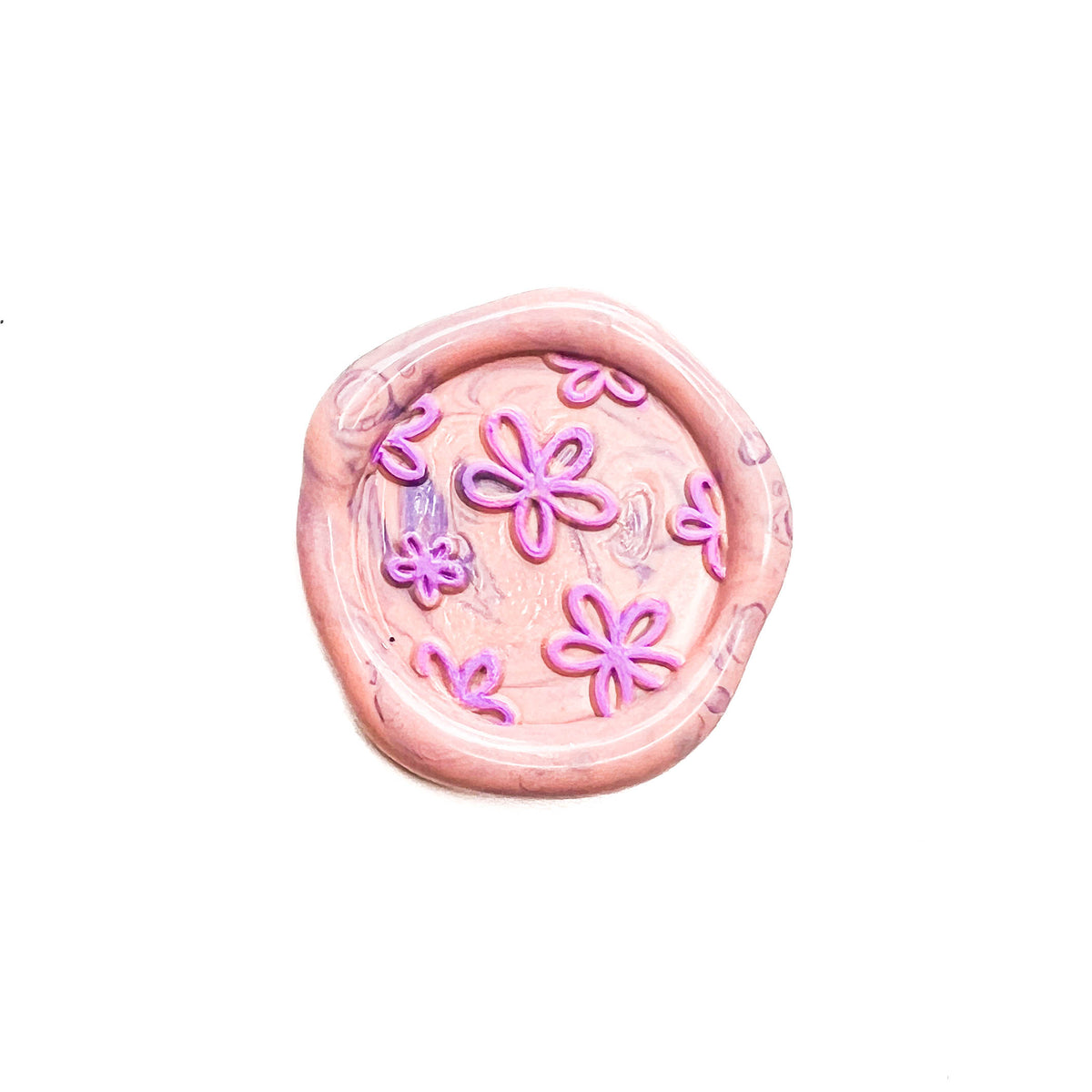 Wax Seal Stamp | Doodle Flowers