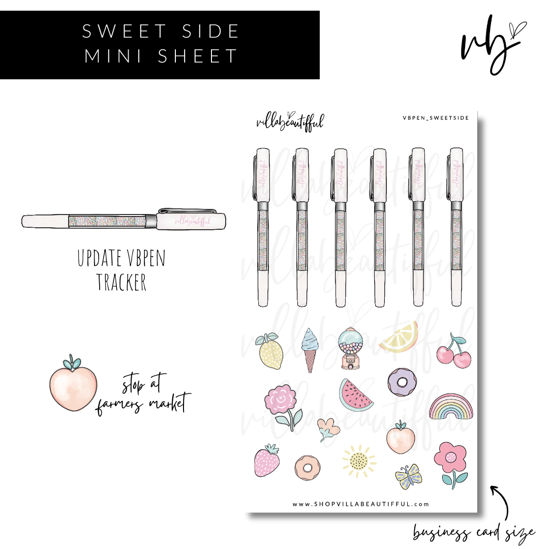 Sweet Side | VBPen Mini Sticker Sheet