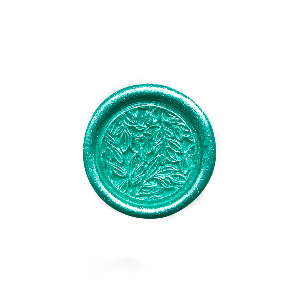 Wax Seal Stamp | Leafy Circle