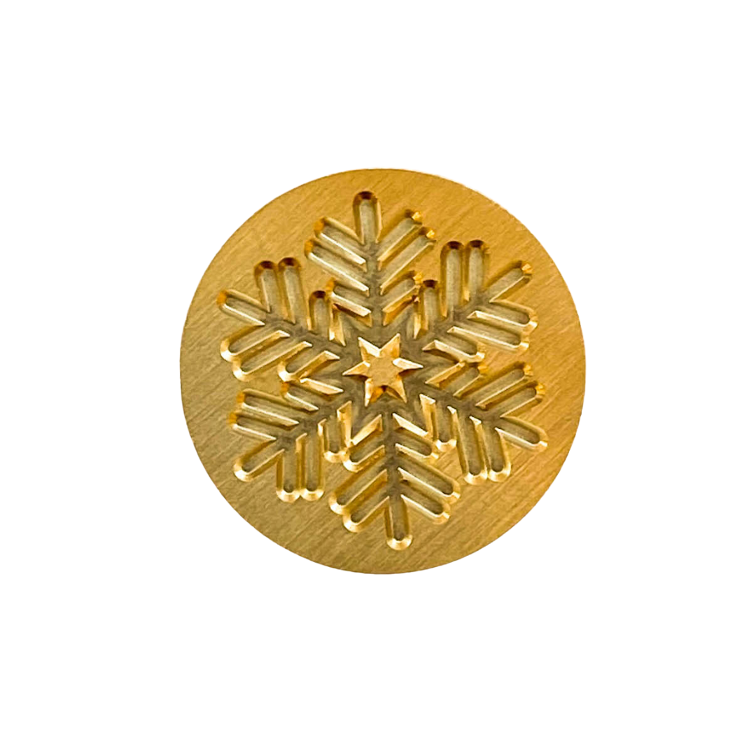 Wax Seal Stamp | Snowflake 4