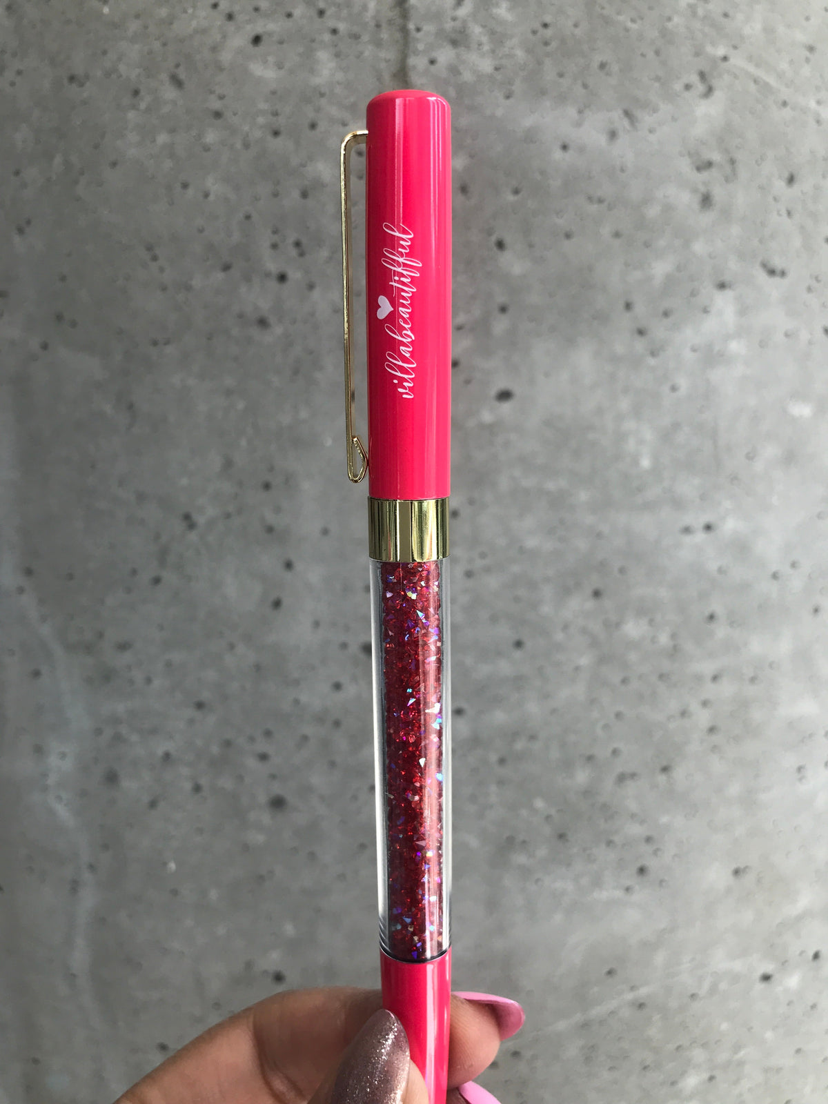 Cherry Bomb Imperfect Crystal VBPen | limited pen