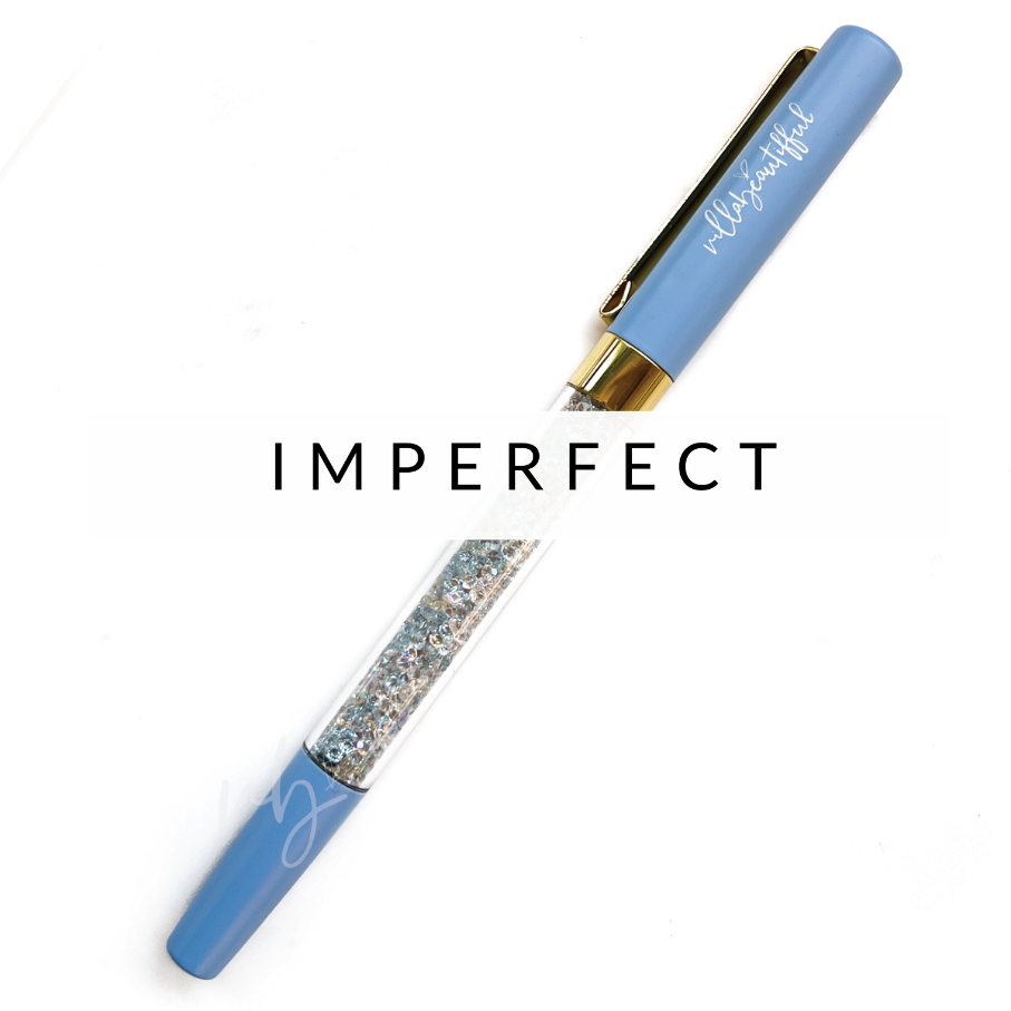 Porcelain Imperfect Crystal VBPen | limited pen