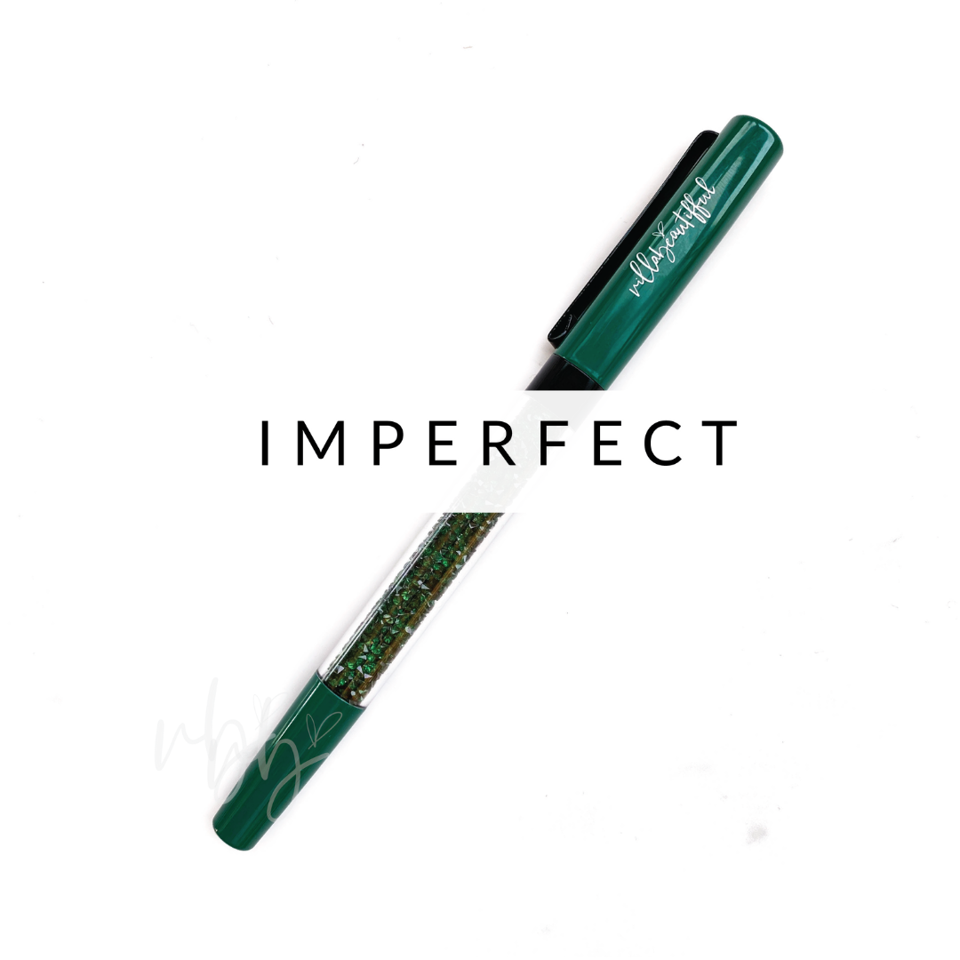 Evergreen Imperfect Crystal VBPen | limited pen