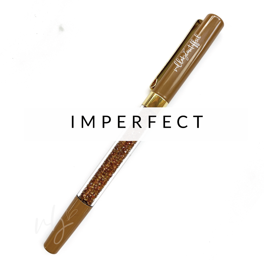 Mocha Imperfect Crystal VBPen | limited pen