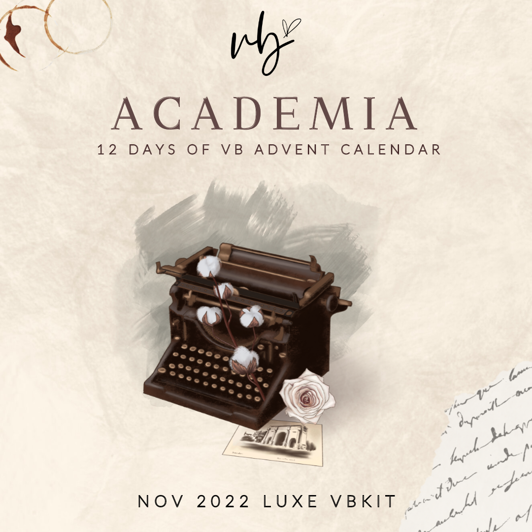 Villabeautifful "Academia" 12 Days of VB Advent Calendar VBKit | Wrapped