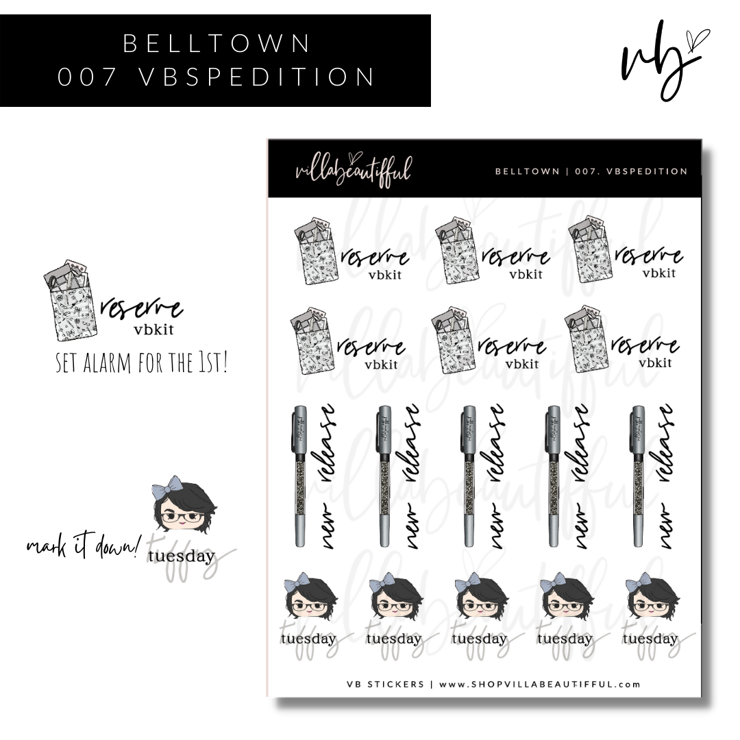 Belltown | 07 VBSPEdition Sticker Sheet