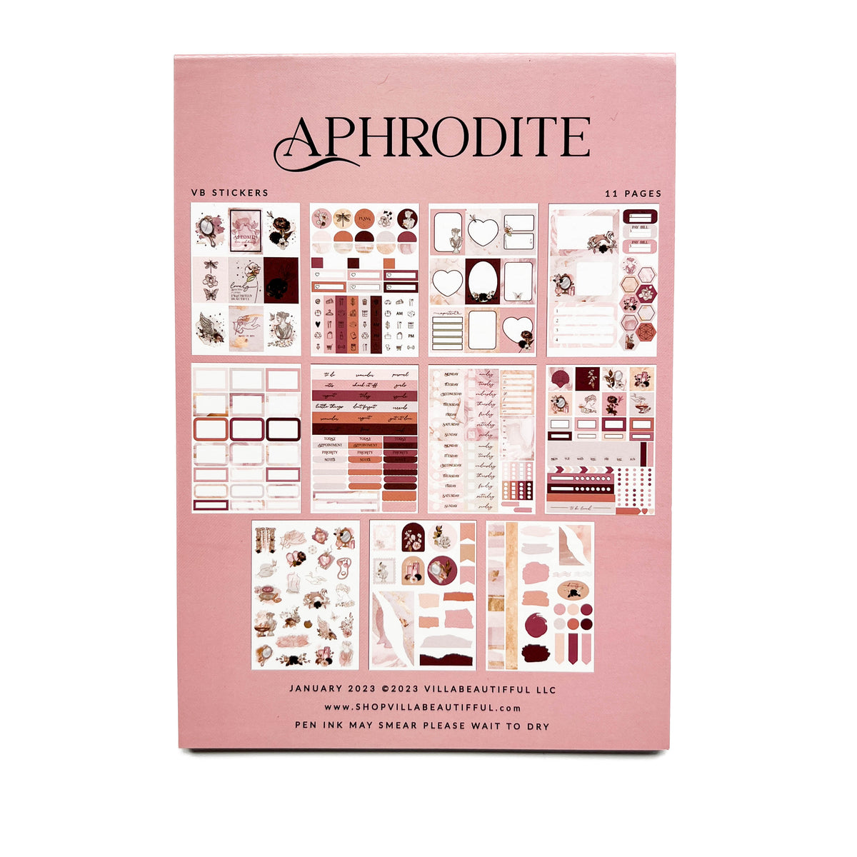 Aphrodite VB Sticker Book