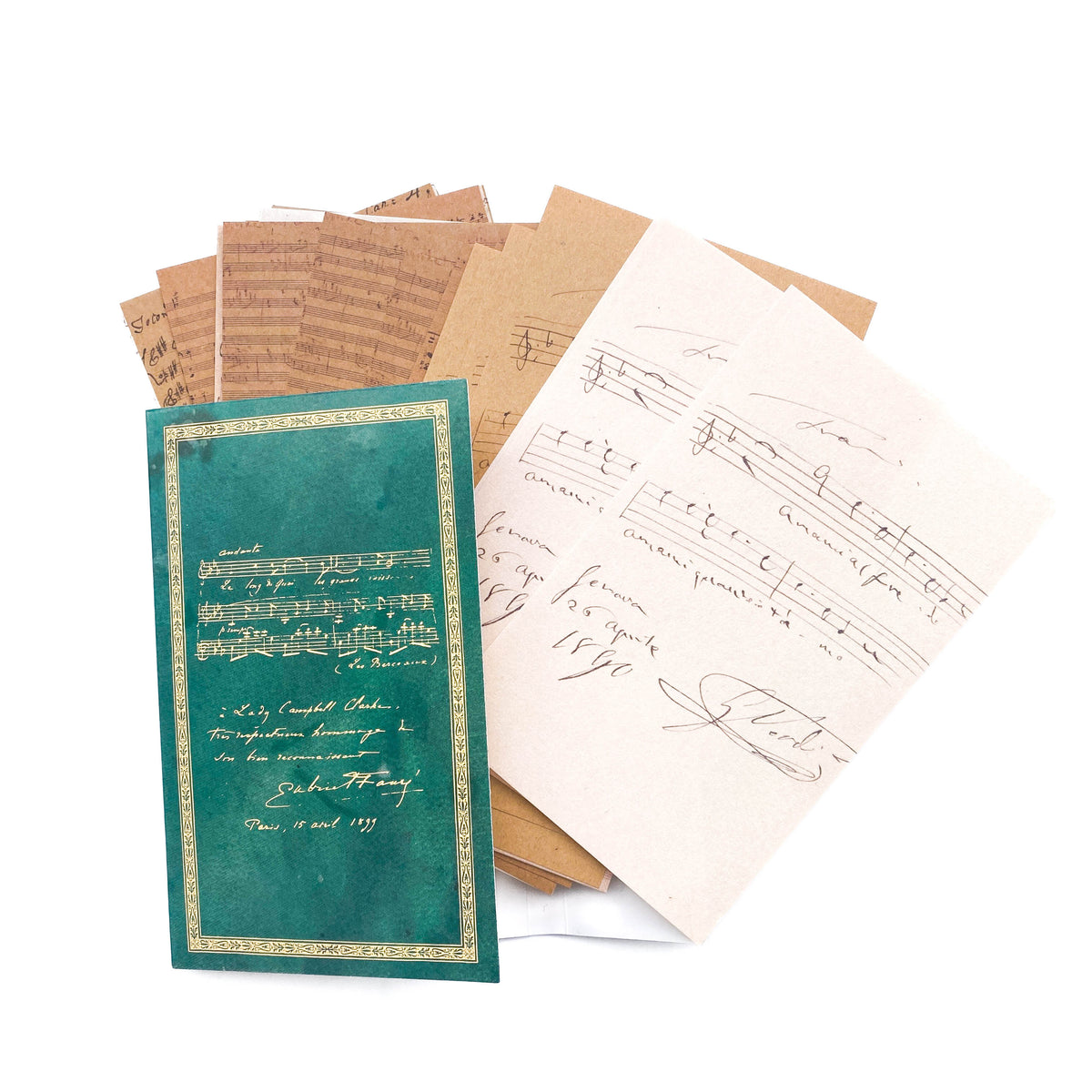 Journal Paper Pack  Beethoven's Manuscripts – villabeauTIFFul