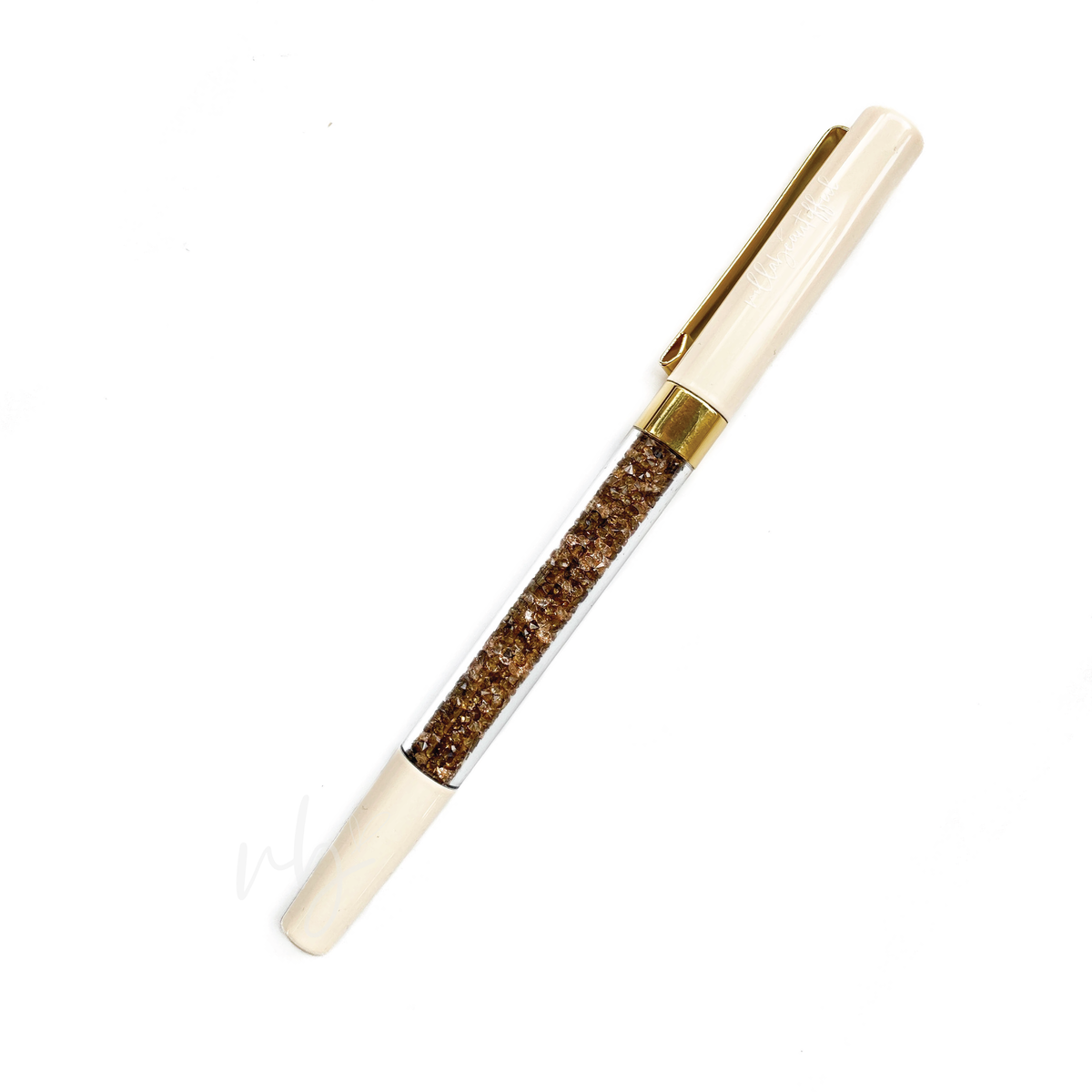 Flat White Imperfect Crystal VBPen | limited pen