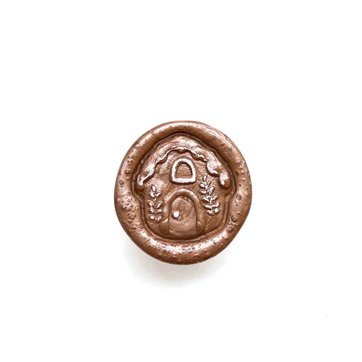 Wax Seal Stamp | Gingerbread House 3D