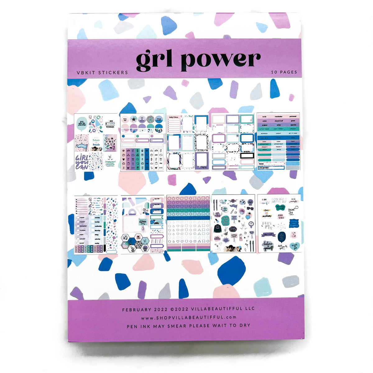 Grl Power VB Sticker Book