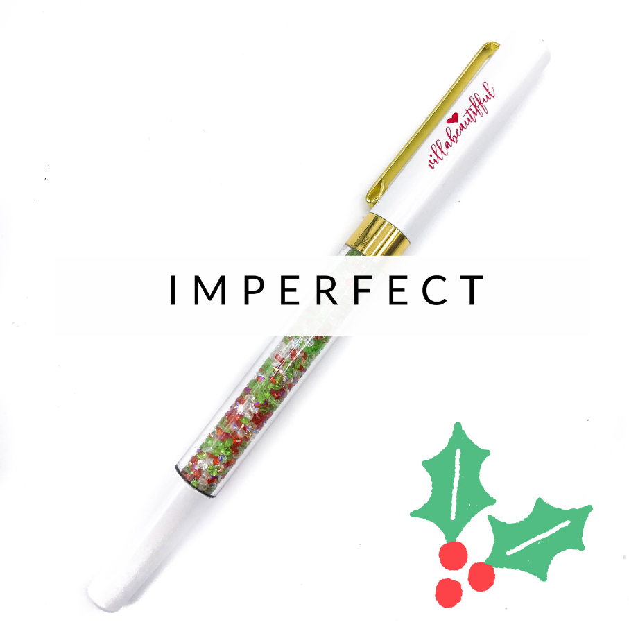 Holly Jolly Imperfect Crystal VBPen | limited Holiday 2018