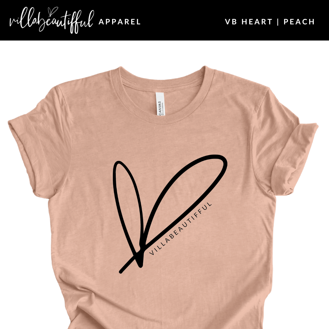 VB Apparel | Heart Logo Graphic T-Shirt