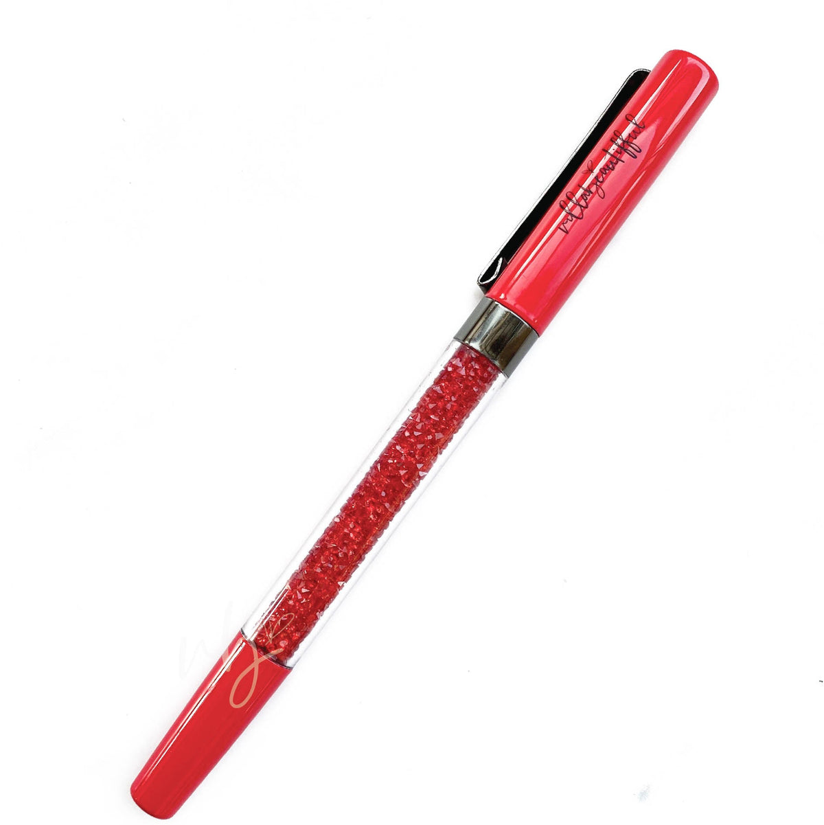 Red Hot Imperfect Crystal VBPen | limited pen