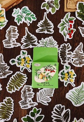 Journal Sticker Pack | Green Branches