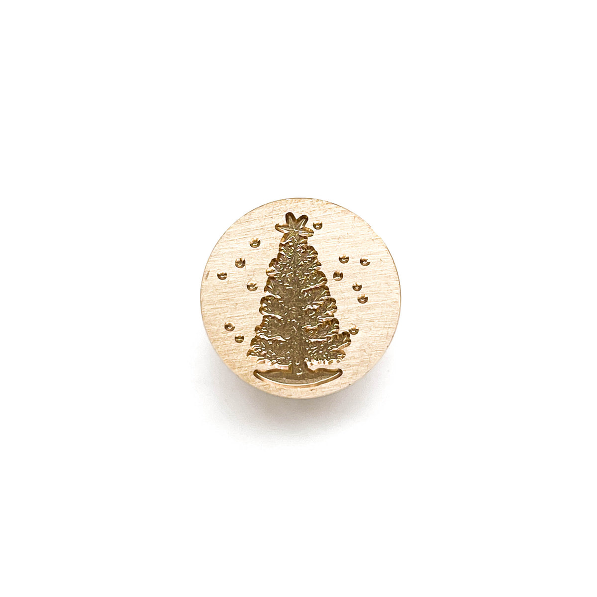 Wax Seal Stamp | Star Spruce Tree