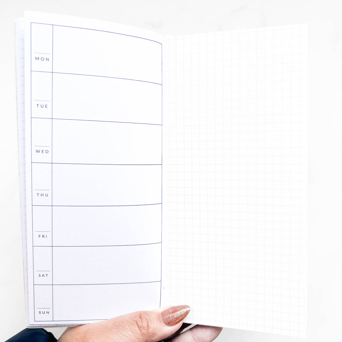 VBWeeks Planner Notebook V.2  | White