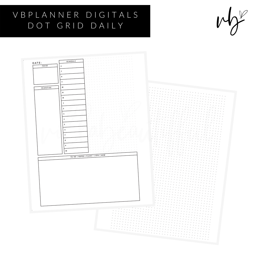 VBPlanner Digital | Daily Dot Grid