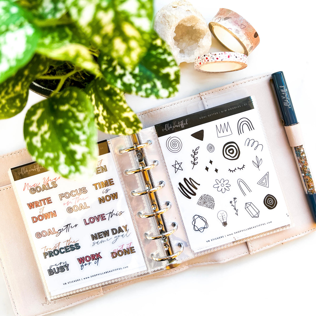 VB Sticker Planner | Nude IMPERFECT