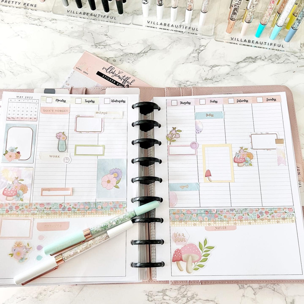 VBPlanner Monthly + Weekly Inserts 2022